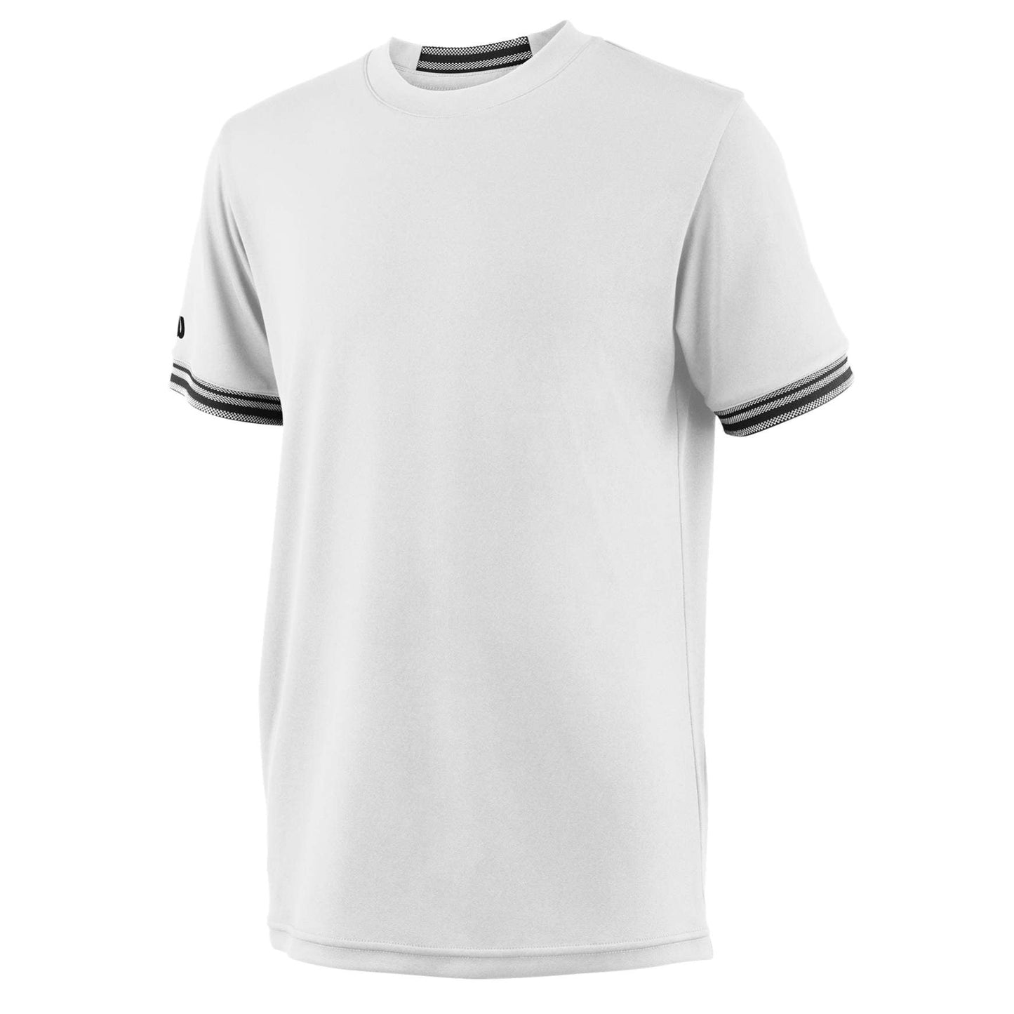 Wilson Boys Team Solid Crew (White) - RacquetGuys.ca