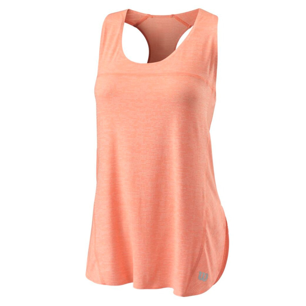 Wilson Women's UL Kaos Tank (Papaya) - RacquetGuys.ca