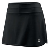 Wilson Women's Training 12.5 Inch Skirt (Black) - RacquetGuys.ca