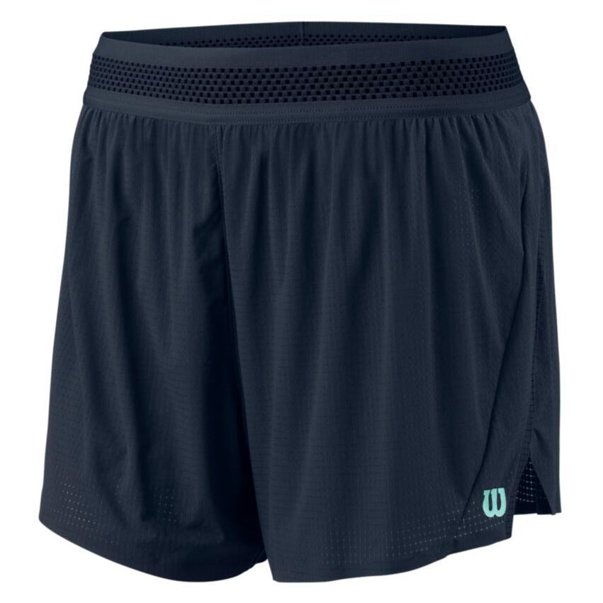 Wilson Women's Kaos Mirage 3.5 Short (Navy) - RacquetGuys.ca