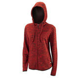 Wilson Women's Training Hooded Jacket (Red/Black) - RacquetGuys.ca