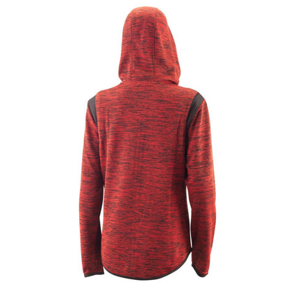 Wilson Women's Training Hooded Jacket (Red/Black) - RacquetGuys.ca