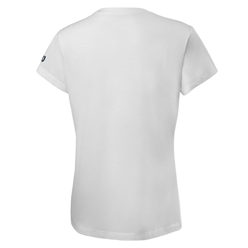 Wilson Women's Paris 2021 Tech Tee (White) - RacquetGuys.ca