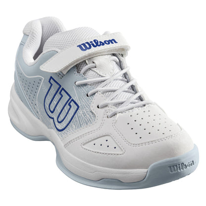 Wilson Stroke Junior Tennis Shoe (White/Blue) - RacquetGuys.ca