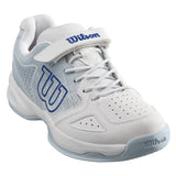 Wilson Stroke Junior Tennis Shoe (White/Blue)