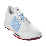 Wilson Kaos Swift Women's Tennis Shoe (White/Blue) - RacquetGuys.ca