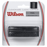 Wilson Cushion-Aire Classic Contour Replacement Grip (Black) - RacquetGuys.ca