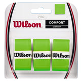 Wilson Pro Overgrip 3 Pack (Green) - RacquetGuys.ca