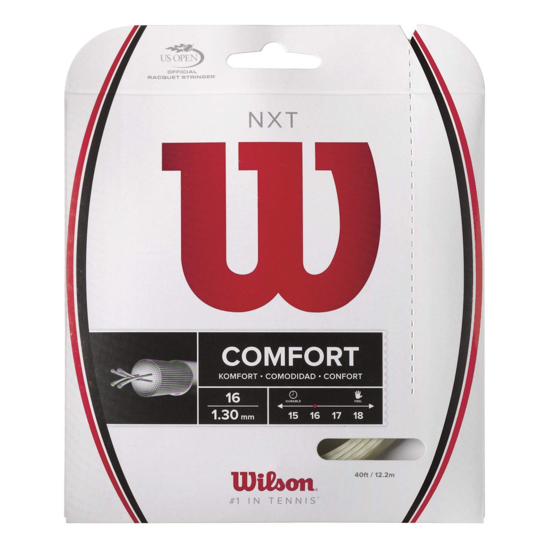 Wilson NXT 16 Tennis String (Natural) - RacquetGuys.ca