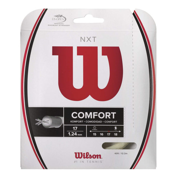Wilson NXT 17/1.24 Tennis String (Natural) – RacquetGuys.ca
