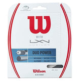 Wilson Duo Power (Luxilon ALU Power 16L/1.25 & Wilson NXT Power 16/1.30) Hybrid Tennis String