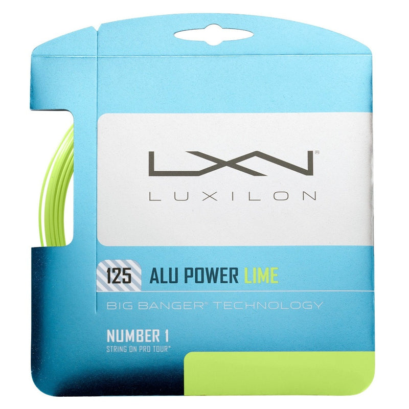Luxilon ALU Power 16L Tennis String Reel (Silver
