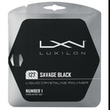 Luxilon Savage 16/1.27 Tennis String (Black)