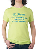 Wilson Womens Tennis Champ Approved Top (Green) - RacquetGuys.ca