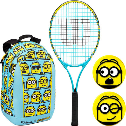 Wilson Minions 2.0 25 Junior Tennis Racquet / Bag / Dampener - RacquetGuys.ca