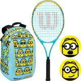 Wilson Minions 2.0 25 Junior Tennis Racquet / Bag / Dampener