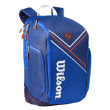 Wilson Super Tour Roland Garros Backpack Racquet Bag (Blue) - RacquetGuys.ca