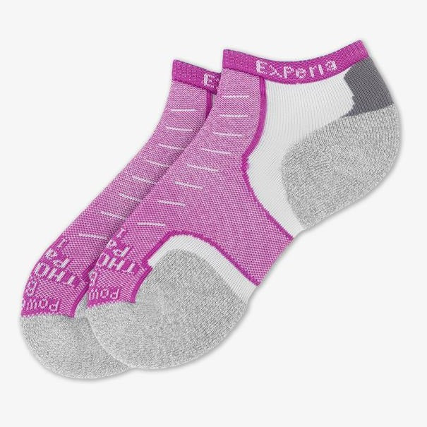 Thorlo Experia Mini Crew Unisex Sock (Very Berry) - RacquetGuys.ca