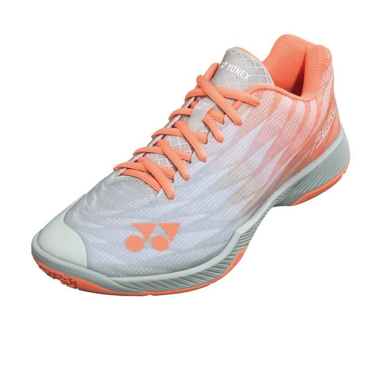 Yonex Power Cushion Aerus Z2 Women's Indoor Court Shoe (Coral) - RacquetGuys.ca