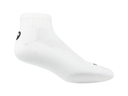Asics Cushion Quarter Socks (White) - RacquetGuys.ca