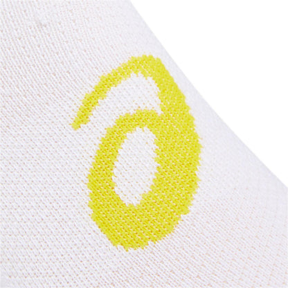 Asics Women's Invasion No Show Socks (Brilliant White) - RacquetGuys.ca