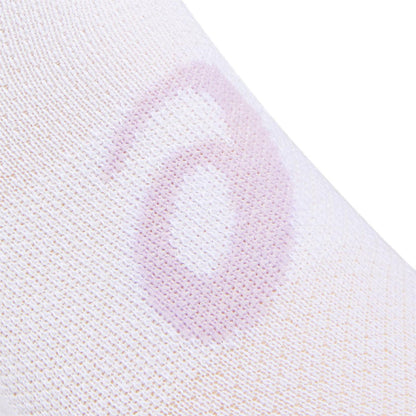 Asics Women's Invasion No Show Socks (Brilliant White) - RacquetGuys.ca