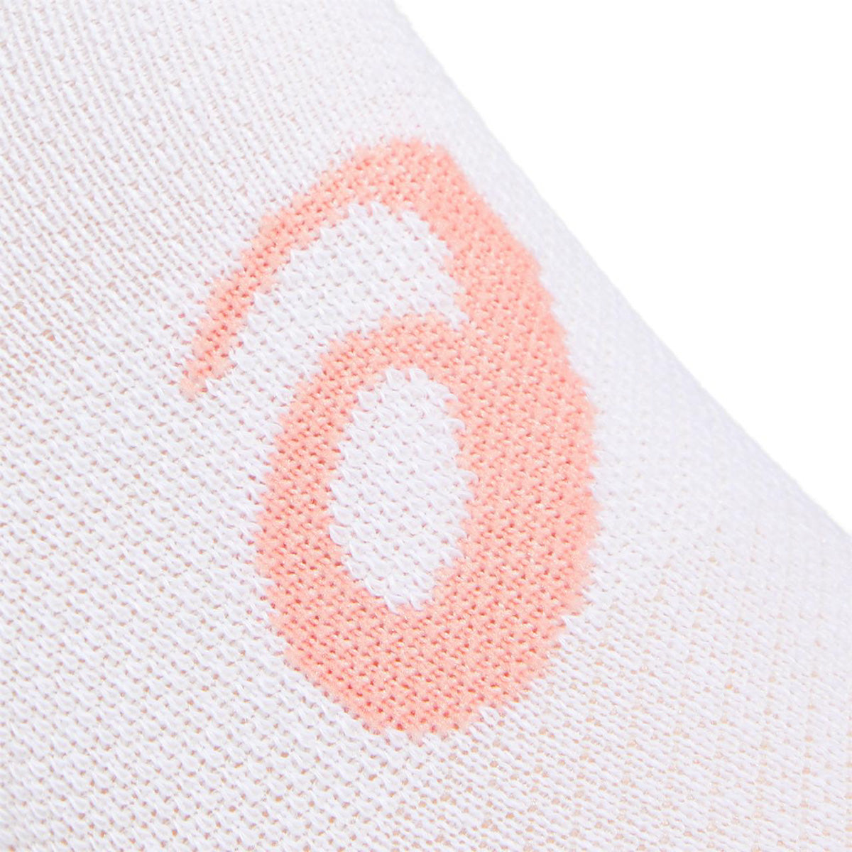 Asics Women's Invasion No Show Socks (Brilliant White) - RacquetGuys.ca