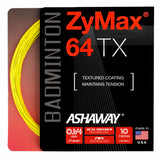 Ashaway ZyMax 64 TX Badminton String (Optic Yellow) - RacquetGuys.ca