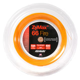 Ashaway Zymax 66 Fire Badminton String Reel (Orange) - RacquetGuys.ca