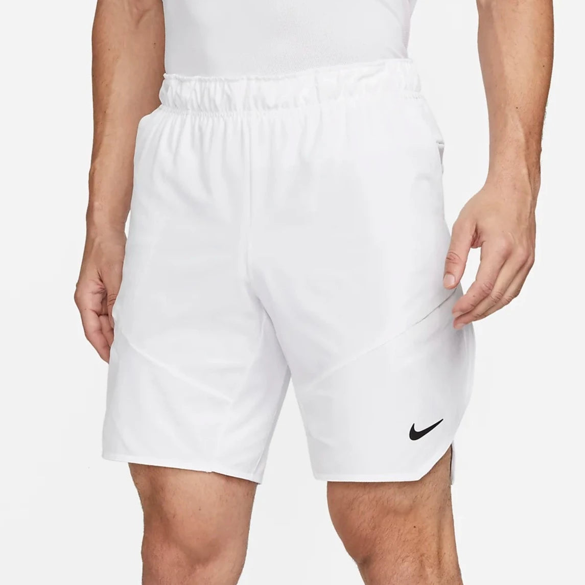 Nike Men's Dri-FIT Advantage 9-inch Short (White) - RacquetGuys.ca