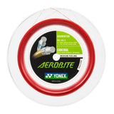 Yonex BG Aerobite Hybrid Badminton String Reel (White/Red)