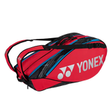 Yonex Pro 6 Pack Racquet Bag (Scarlett Red)