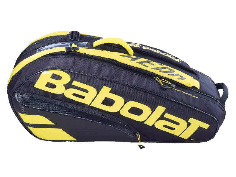 Babolat Pure Wimbledon 12 Pack Tennis Bag  WhiteGrey  TennisPoint
