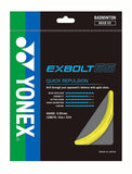 Yonex BG Exbolt 65 Badminton String (Yellow)