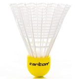 Carlton C100 Nylon Badminton Shuttlecocks (White) - RacquetGuys.ca