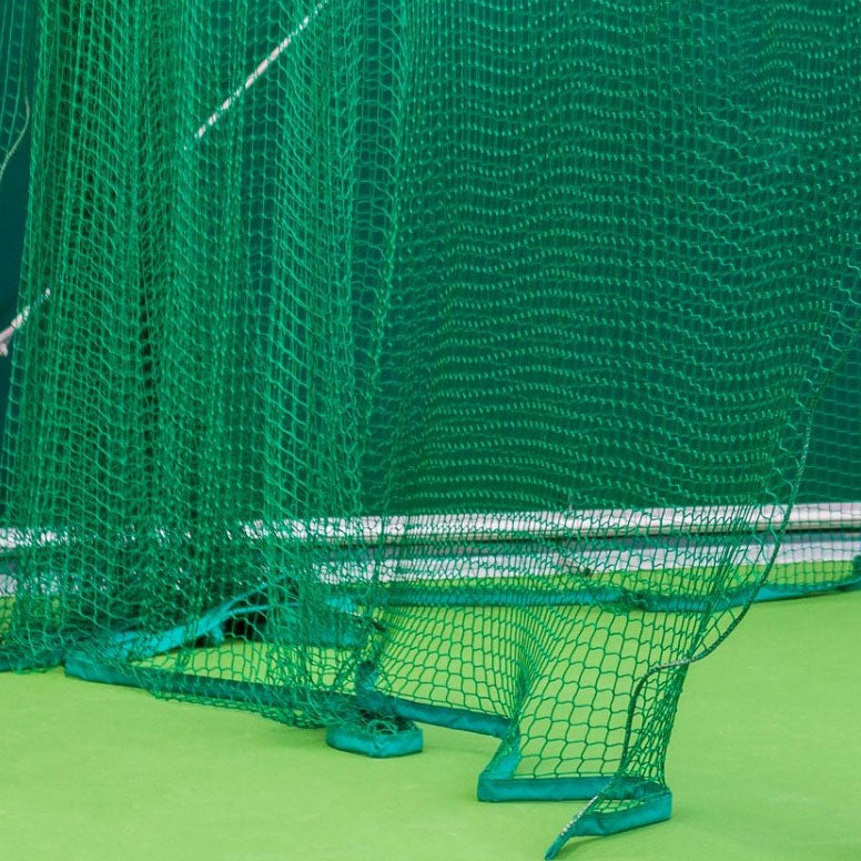 Tennis Court Divider Net Curtain with Lead Rope (Dark Green) - RacquetGuys.ca
