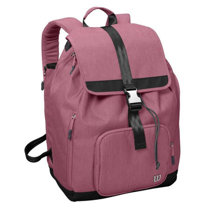 Wilson Women's Fold Over Backpack Racquet Bag (Pink) - RacquetGuys.ca