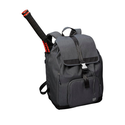 Wilson Women's Fold Over Backpack Racquet Bag (Grey) - RacquetGuys.ca