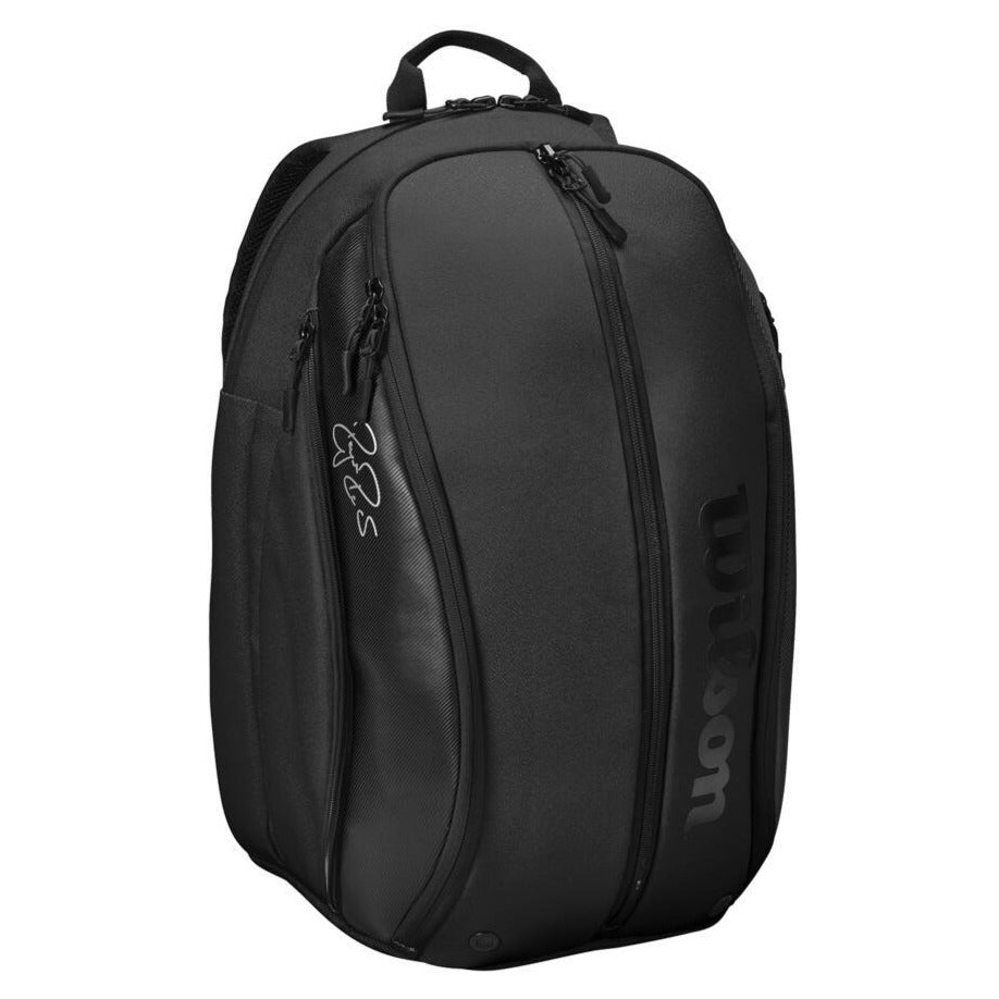 Wilson RF DNA Backpack Racquet Bag (Black) - RacquetGuys.ca