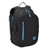Wilson Ultra Backpack Racquet Bag (Black/Blue/Silver) - RacquetGuys.ca