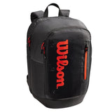 Wilson Tour Backpack Racquet Bag (Black/Red) - RacquetGuys.ca
