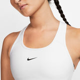 Nike Dri Fit Swoosh Sports Bra - Oxygen Purple/White