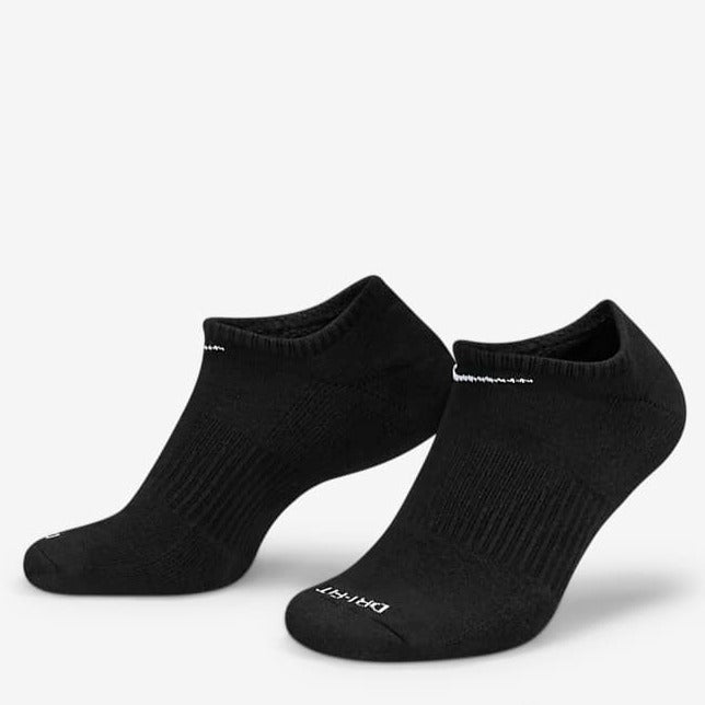 nike dri fit low cut socks black