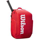 Wilson Super Tour Backpack Racquet Bag (Red) - RacquetGuys.ca