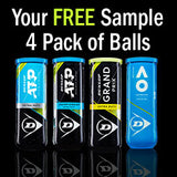 Dunlop Tennis Balls 4 Pack Sampler