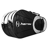 Harrow 6 Pack Racquet Bag (Black/Silver) - RacquetGuys.ca