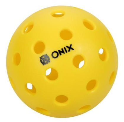 ONIX Pure 2 Outdoor Pickleball Single Ball (Yellow) - RacquetGuys.ca