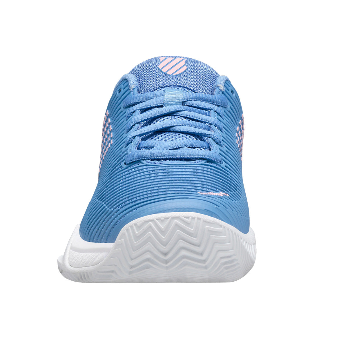 K-Swiss Hypercourt Express 2 All Court Women's Tennis Shoe (Blue/Pink) - RacquetGuys.ca