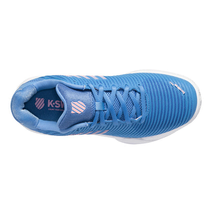 K-Swiss Hypercourt Express 2 All Court Women's Tennis Shoe (Blue/Pink) - RacquetGuys.ca
