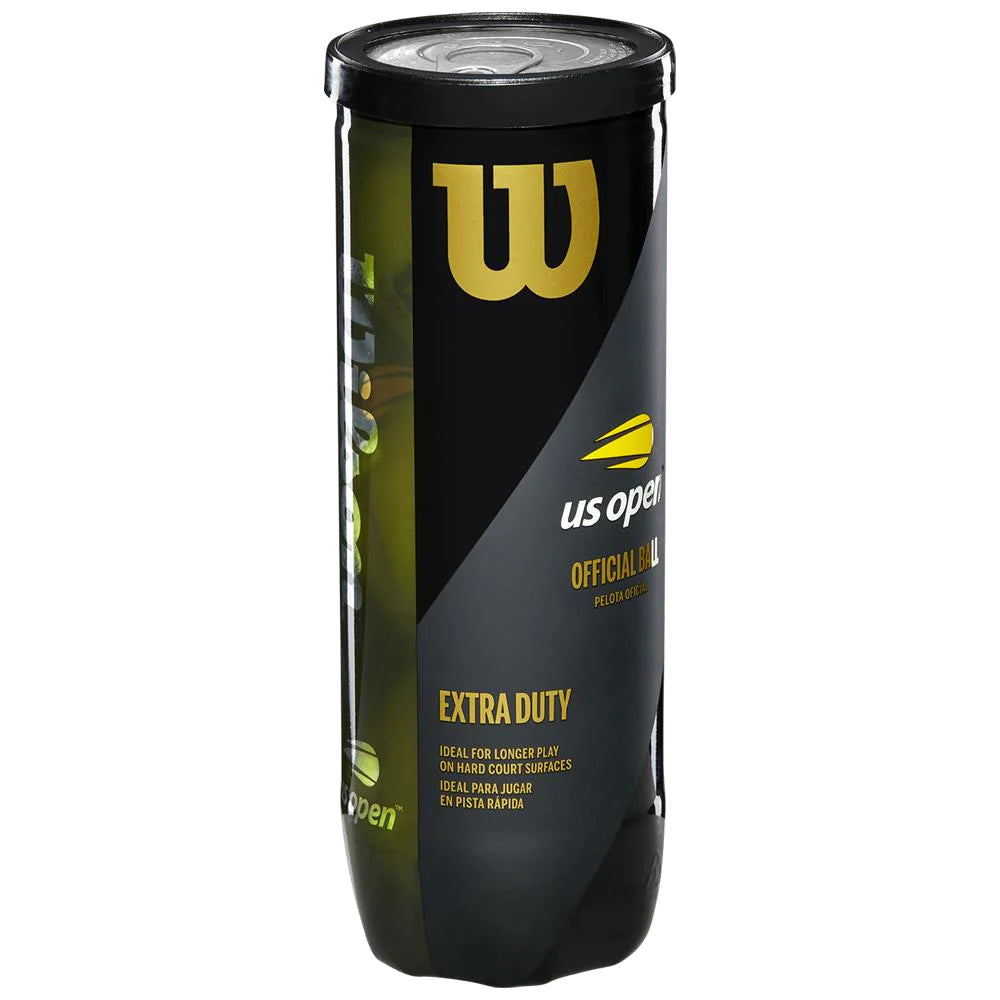 Wilson US Open Extra Duty RacquetGuys Logo Tennis Balls - RacquetGuys.ca